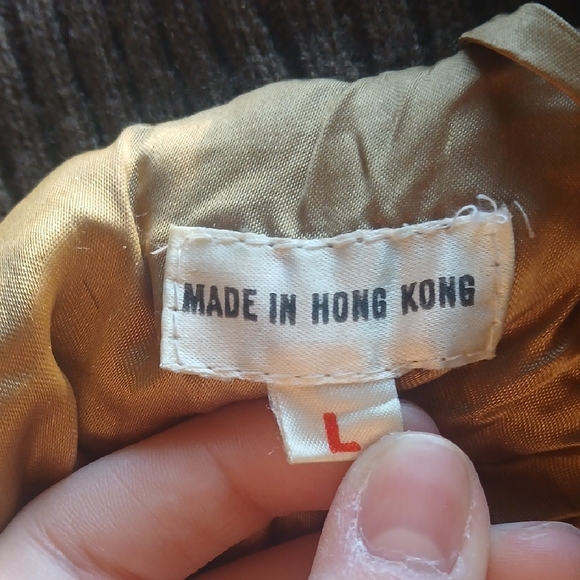 Brown Rabbit Fur Jacket - Picture 5 of 7